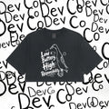 Low Battery, High Responsibility Cropped tee