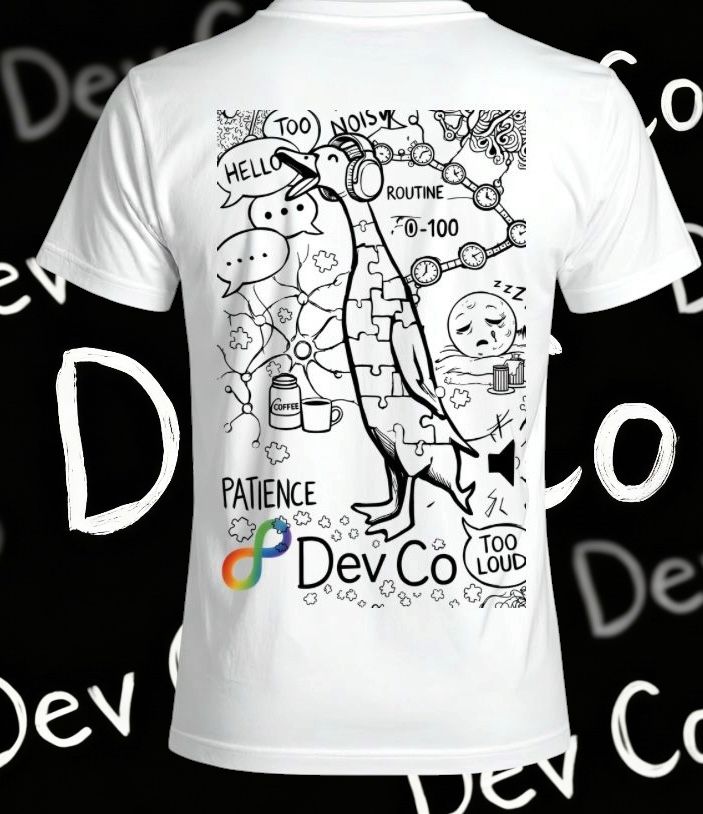 ADULTS QUIETLY BRILLANT T-SHIRT
