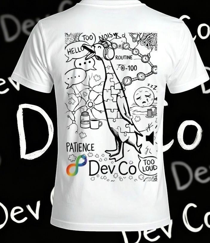ADULTS QUIETLY BRILLANT T-SHIRT