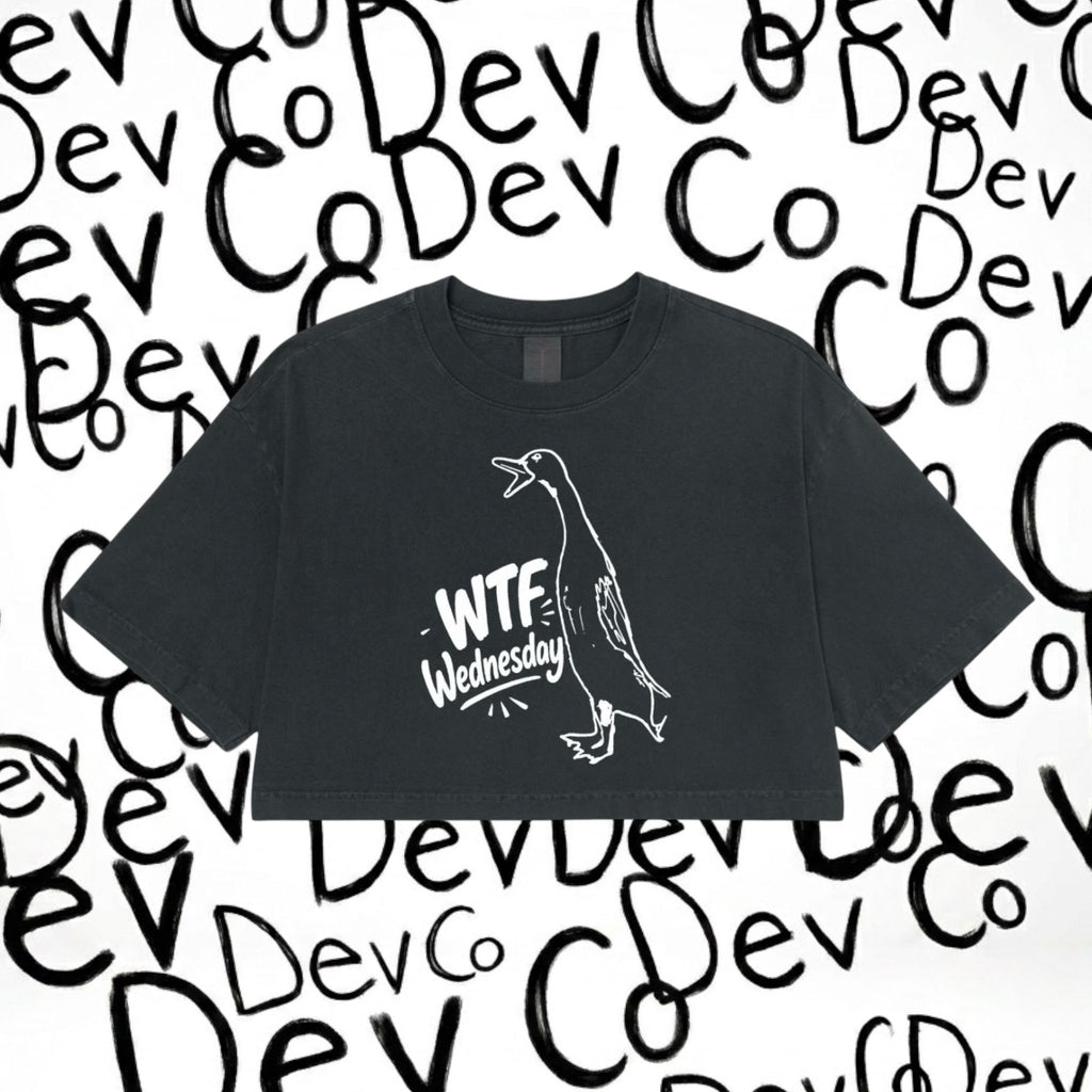 Wtf Wednesday Crop Top